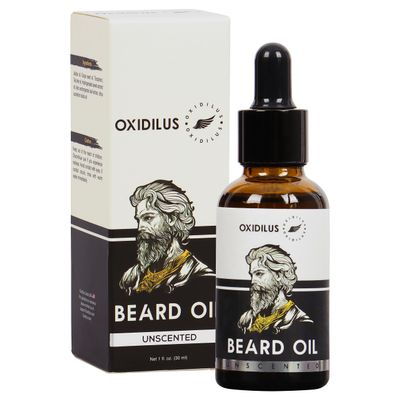 Oxidilus Premium Beard Oil: Trusted by Over 5 Million Men - Transform your Beard with Naturally Derived Ingredients for Growth, Shine & Softness | 100% Safe for Sensitive Skin - 1 fl. oz