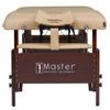 Master Massage 30" Del Ray Pro Portable Massage Table (30" Width x 84" Length) with Adjustable Table Height, 750lbs. Working Capacity- Massage Bed, Tattoo, Lash Table with Heating Pad view 2
