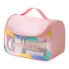 LEJN Toiletry Bag Travel Bag Water-resistant Makeup Cosmetic Bag Travel Organizer Full Sized Container Toiletries (dazzling pink) view 1