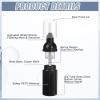 24 Pcs Foam Pump Bottles 1 Oz/ 30 ml Plastic Mini Empty Dispenser Travel Soap Foaming Bottles for Refillable Hand Sanitizer Lash Shampoo(White, Pink, Black) view 3