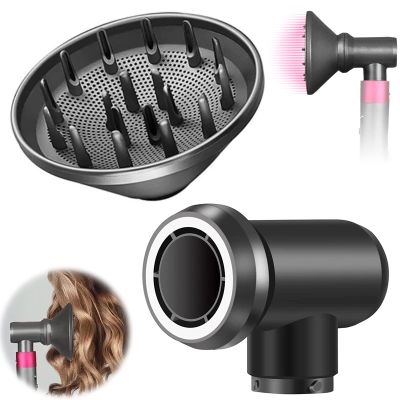Diffuser and Adaptor for Dyson Airwrap Styler Attachments, Converting Your Air Wrap Curling Styler to A Hair Dryer