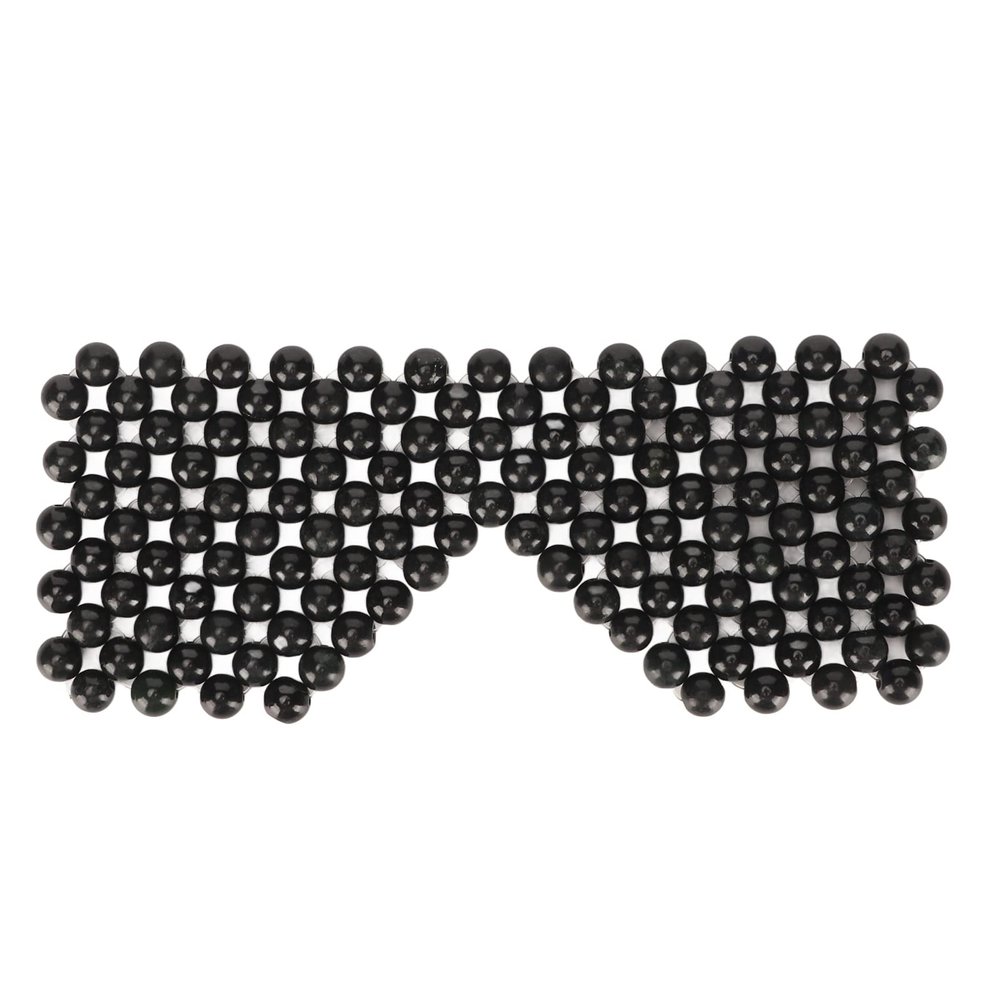 Eye Mask Jade Stone Eye Mask Cooling Mask Eye Fatigue Massaging Reduce Puffiness Round Stone Eye Cover