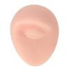Soft Silicone Single Eye Model, Flexible Elastic Simulation Human Eyes Model for Piercing Practice, Reusable Jewelry Display with Acrylic Holder, Body Piercing Model for Beauty Salon(Light Skin Color) view 4