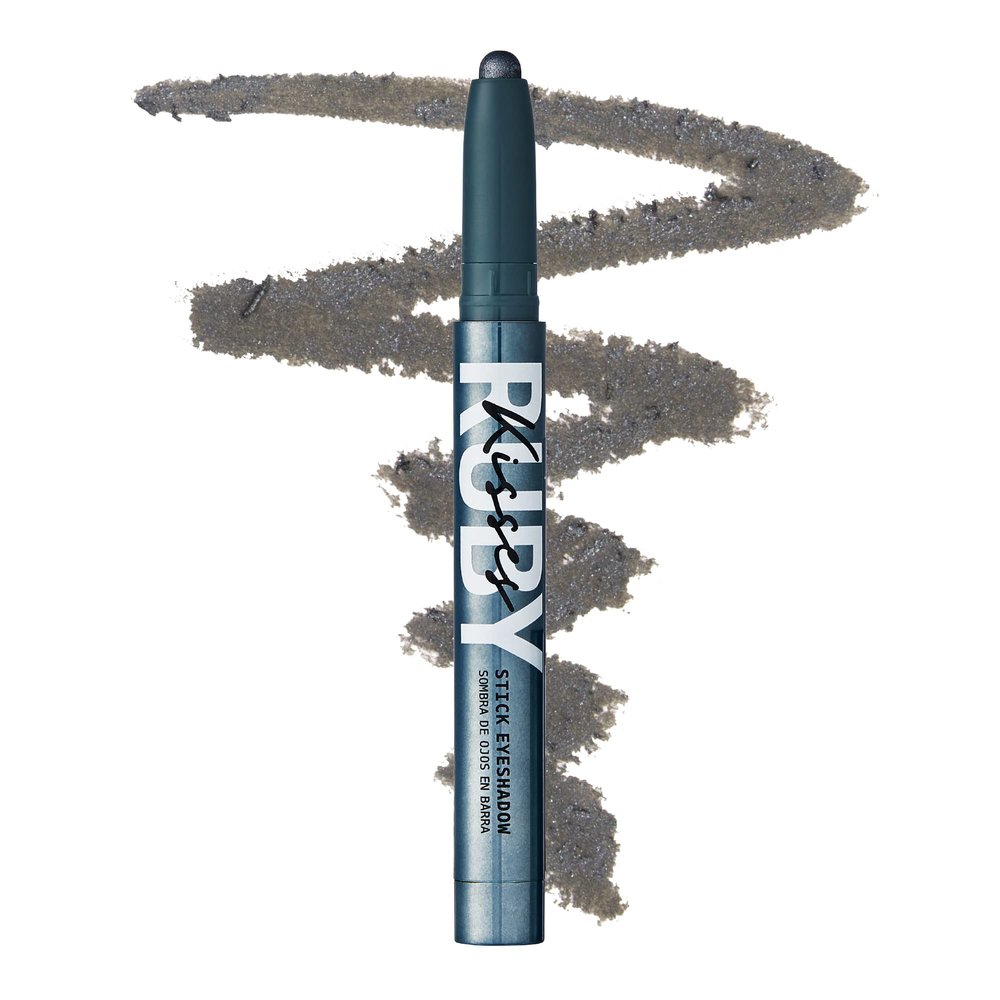 Ruby Kisses Eye Shadow Stick  Crme Eyeshadow Makeup Multi-Stick, Long-Lasting Pearl Shimmer Crayon, Metallic Glitter Eyeliner, Highlighter Eyeshadow Pencil, Sharpener Included (Titanium Glam)