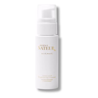 Agent Nateur - acid (wash) Natural Lactic Acid Skin Illuminating Cleanser | Vegan, Non-Toxic, Clean Skincare (1.7 fl oz | 50 mL)