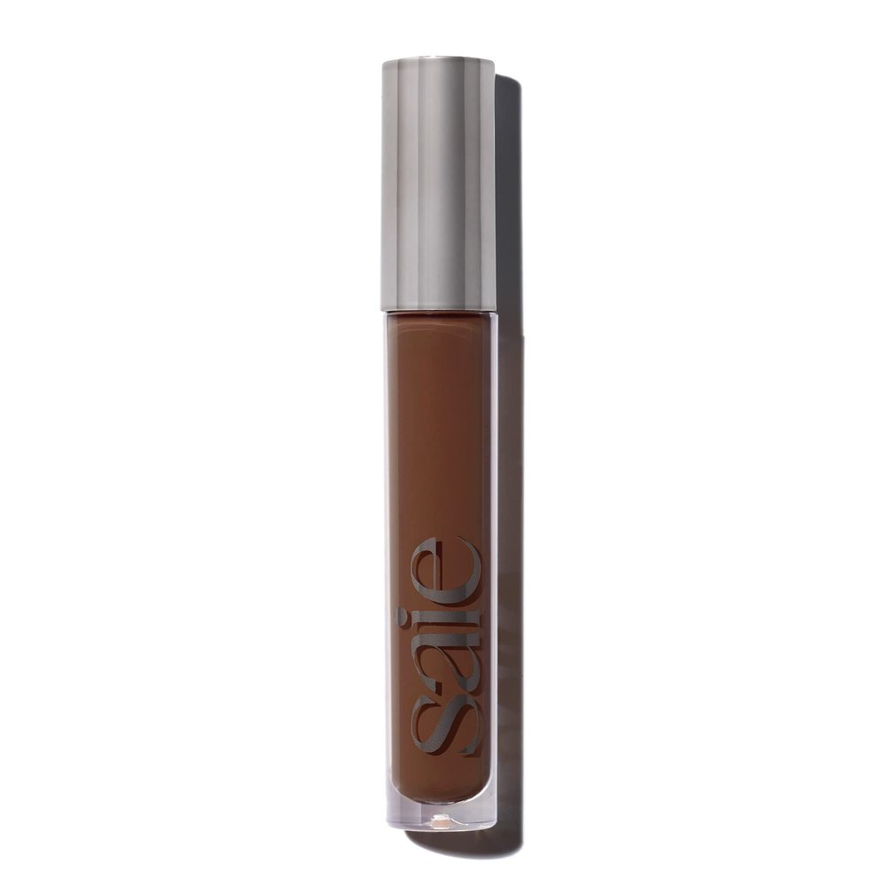 Saie Hydrabeam Under Eye Brightener - Sheer + Hydrating Concealer with Glycerin, Squalane + Cucumber Extract - Brightening Under Eye Concealer + Corrector for Even, Glowing Skin - Shade 10 (0.2 oz)