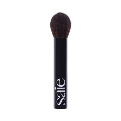 Saie The Fluffy Brush - Soft, Multi-Use Pressed + Loose Powder Brush - Fluffy Makeup Brush with Tapered Tip for Precise Application - Vegan, Cruelty-Free (1 Count)