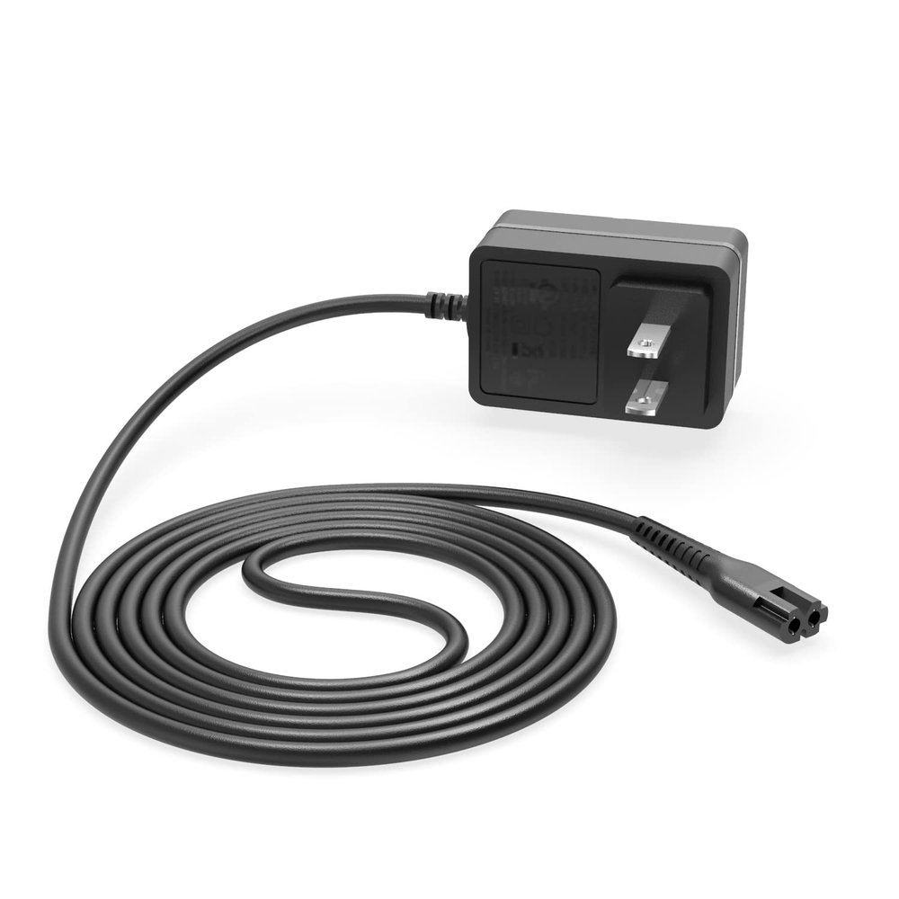 5V Charger Fit for Wahl Magic Clip 8171 8148L1 8504L1 8591L1 97624-002 97624-800 90302-100 97618-2200 ZD018B050200, AC Adapter for Trimmer Hair Clipper Shaver, Easy to Carry