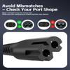 5V Charger Fit for Wahl Magic Clip 8171 8148L1 8504L1 8591L1 97624-002 97624-800 90302-100 97618-2200 ZD018B050200, AC Adapter for Trimmer Hair Clipper Shaver, Easy to Carry view 2