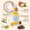 J&L Naturals | Hair Serum for Moisture, Damaged Hair, Growth | With Argan Oil & Coconut Oil | Cruelty Free, Paraben Free, Vegan | For All Hair (Growth (Normal to Thin Hair), 1 Oz (2 Pack)) view 2