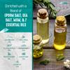 Tea Tree Foot & Body Soak and Tea Tree Body Wash plus Nail Infusion-Soothes Dry, Burning & Itchy Skin-Refreshes Unwanted Foot Odor-Restores Unhealthy Nails-Purely Northwest view 3