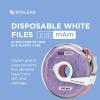 White Nail File Refill roll - 80 Files in a roll 240 grit' view 3