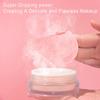 2 Pcs EVAOUXIU Triangle Powder Puff for Face Powder, Soft Plush Setting Powder Puff, Velour Cosmetic Foundation Blender Sponge Beauty Makeup Tools (Pink) view 3