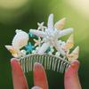 Yean Starfish Hair Clip Seashell Mermaid Crown Comb Sea Shell Hair Accessories for Girls view 1