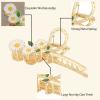 6 Pcs Hair Claw Clips for Women, Large Strong Metal Butterfly Hair Clips Flower Hair Clips for Women Thick Hair view 3
