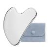 TelKeen Metal Gua Sha Facial Tools, Stainless Steel Gua Sha Tools for Face, Body Skin Care, SPA Acupuncture, Anti-Aging & Wrinkles view 1