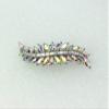 Faship Gorgeous AB Marquise Rhinestone Crystal Floral Small Hair Barrette view 2