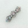 Faship Gorgeous AB Rhinestone Crystal Small Floral Hair Barrette Clip view 3