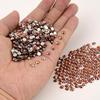 NCB Nancybeads 1500pcs Flatback Round Glass Nail Art Rhinestones Crystal for DIY Making Accessories Shoes, Clothes, Face Art, Bags, Manicure (Amber, SS20 1500pcs) view 4