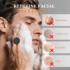 VWMYQ Silicone Face Scrubber for Men, Gentle Exfoliator Pad & Massager, Facial Cleansing Brush Silicone Face Wash Brush Removes Dead & Dry Skin view 2
