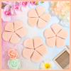 Thrilez 20pcs Triangle Powder Puff, Loose Powder Puffs Makeup Puff for Face Powder, Setting Powder Puff for Make Up, Face Puff Pads for Press Powder, Sponge Powder Applicator for Face and Eye (Beige) view 2