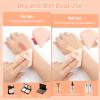 Thrilez 20pcs Triangle Powder Puff, Loose Powder Puffs Makeup Puff for Face Powder, Setting Powder Puff for Make Up, Face Puff Pads for Press Powder, Sponge Powder Applicator for Face and Eye (Beige) view 4