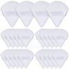Thrilez 20pcs Triangle Powder Puff, Loose Powder Puffs Makeup Puff for Face Powder, Setting Powder Puff for Make Up, Face Puff Pads for Press Powder, Sponge Powder Applicator for Face and Eye (White) view 1