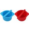 Electric Waxing Kit, Wax Warmer Silicone Liner for Tress Wellness Compatible with 16oz Waxing Kit Melting Wax Bowl for Tress Wellness Wax Warmer or for BLITZWAX Wax Warmer (Blue, Red) view 1