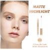 Boobeen Cream Contour Stick Liquid Bronzer and Highlighter Face Makeup, Highlighting&Contouring Pen Creamy Concealer Highlight Stick, Easy to Create a Natural Matte Finishing, Available in 3 Types view 3