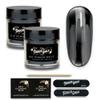TOUGH GIRLS | Dip Powder | Includes Cuticle Stick, Nail File, Nail Buffer & Nail Wipes (Black | 2-Pack) view 1