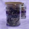 Cinnamon & Pepper lotion bars. Shield Butter Bits for dry skin. Single-serving hand cream. Organic. Vegan. Zero-waste (200 & Jar) view 3