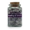 Cinnamon & Pepper lotion bars. Shield Butter Bits for dry skin. Single-serving hand cream. Organic. Vegan. Zero-waste (100 & Jar) view 1