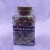 Cinnamon & Pepper lotion bars. Shield Butter Bits for dry skin. Single-serving hand cream. Organic. Vegan. Zero-waste (100 & Jar) view 4