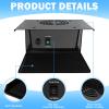 GGAIFbp Nail Dryer Fan for Regular Polish 110V 300W Professional Nail Drying Fan with Hot and Cool Air for Hands and Feet Salon Air Nail Dryer Blower Fan for Manicure Salon and Home Use view 2
