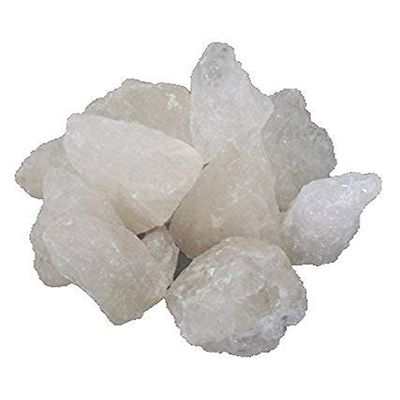 Green velly Herbal Natural Alum Stone Fitkari For Skin/Teeth/Shave/Face - 200 Gm