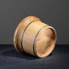 Katzowen Household Thickened Wooden Foot Tub with Lid, Massage Foot Bath, Household Wooden Foot Barrel Foot Spa Bath Massager (Color : No Massage Covered) view 2