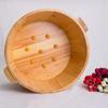 Scpantkend Foot Spas for Home Use Household Fir with Massage Beads Pedicure Tub, Natural Thicken Foot Basin, Insulation Footbath with Lid, Household Sleep, Improve,B Foot Bath Barrel view 2