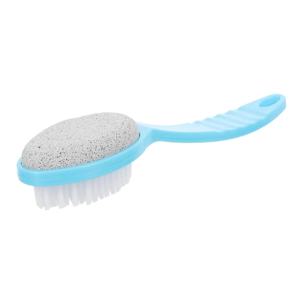 Alipis Healthy Foot Care Pumice Stone Brush Exfoliating Foot Stone Scrubber Random Color