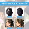 GrowthZ Hair Fibers for Thinning Hair - Natural Formula Hair Fibers, Hair Building Fibers for Thickening Hair, Instant Thicker Fuller Hair, Hair Fibers for Men & Women (Black) view 2