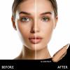 Khasana Face Pressed Powder, Dual Wet & Dry Foundation, Apply Wet for Maximum Coverage or Dry for Light Finishing & Touchup, Matte & Poreless, Setting Makeup, Flawless Finish, Shine-Free #12 Chestnut view 2