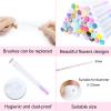 50Sets Mascara Wand Tube Diamond HeadMascara Brushes Eyelash Spoolies Brush Makeup ToolApplicator Eyelash Brush Tubes Makeup Brush SenRocc (50colors-MIX) view 2