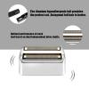 VALLNEI Replacement Foil and Cutters Compatible with BaBylissPRO Double Foil Shaver, Replacement Foil Compatible with BaBylissPRO FXFS2 Shaver,2 PACK (Silver) view 3