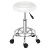 Upgraded Stool Chair Beauty Equipment White Adjustable Salon SPA Pedicure Massage Chair 33 x 33 x 61cm L x W x H view 3