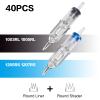 Tattoo Cartridge Needles - Anghie 40Pcs Mixed 3RL 5RL 5RS 7RS Tattoo Needles Standard #10#12 Tattoo Needle Cartridge for Tattoo Artists and beginners view 2