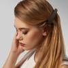 ATODEN Hair Clips Barrettes for Women 3 Pcs Matte Barrettes for Thin Fine Hair 3.54'' Neutral Flat Hair Clip Hair Pins French Barrette Hair Clips for Short Medium Hair Cute Hair Accessories for Women view 4