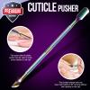 FANDAMEI Cuticle Kit, 4 PCS Nail Care Kit, Manicure Pedicure Tools, Nail Cuticle Nippers, Ingrown Toenail Tools Kit, Toenail File and Lifters Stainless Steel, Nail Lifter, Nail Cuticle Pusher view 4