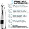 RMENST Blackhead Remover Vacuum, Blackhead Pore Vacuum Electric Facial Pore Cleaner Acne Whiteheads Removal with 5 Suction Head, USB Rechargeable LED Display view 4