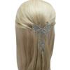 Dz Pk 12 Count 6 Crystal White Butterfly Barrettes Combo Bar Barrettes 6 Clrs 9050/0004/goldBlk view 4