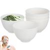minkissy Silicone Face Mask Mixing Bowls 5-Pack Lightweight Cosmetic Bowls for Diy Skincare Portable Facial Mask Bowls for Home and Salon Use view 1