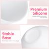minkissy Silicone Face Mask Mixing Bowls 5-Pack Lightweight Cosmetic Bowls for Diy Skincare Portable Facial Mask Bowls for Home and Salon Use view 3